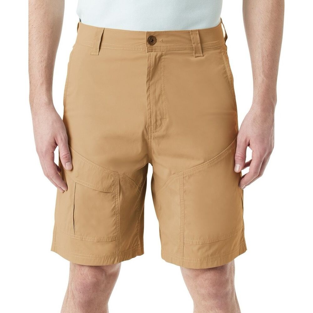 Bass Outdoor Solid Casual All Grounds Cargo Shorts Kelp Beige 30